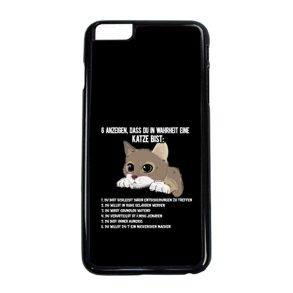 6 Anzeichen dass du in Wahrheit eine Katze bist. | Geschenk iPhone Hülle - Feli & Wuff