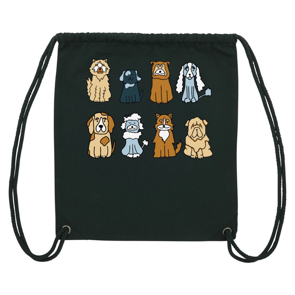Acht Hunde | GymBag / Turnbeutel Geschenk VierPfoten - Feli & Wuff