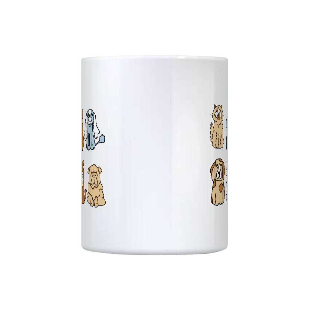 Acht Hunde | Tasse Geschenk VierPfoten - Feli & Wuff