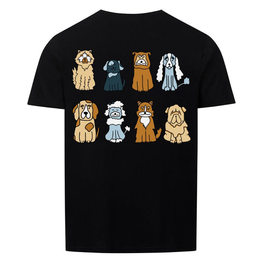 Acht Hunde | T-Shirt Geschenk VierPfoten - Feli & Wuff