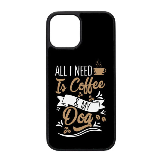 All i need is Coffee & my Dog | T-Shirt Geschenk VierPfoten - Feli & Wuff